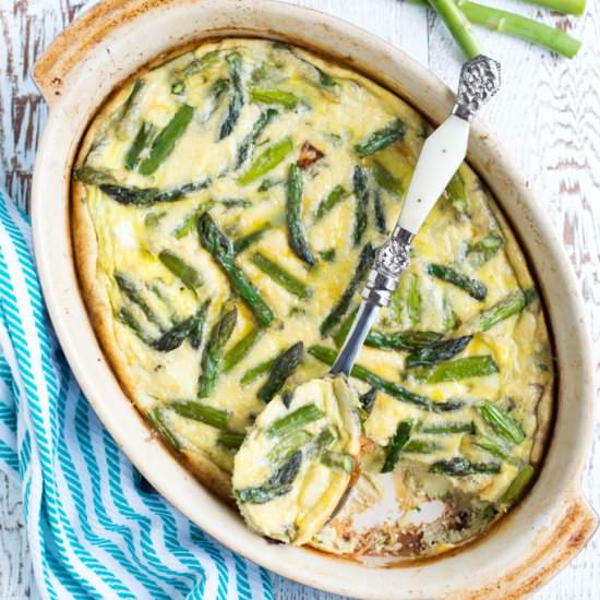 5-Ingredient Veggie Egg Bake