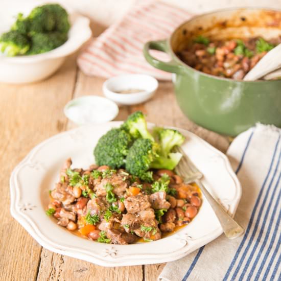Lamb and Bean Casserole