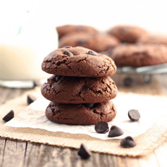 Double Chocolate Cookies