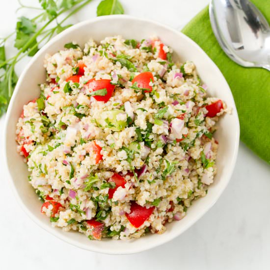 Quinoa Tabbouleh