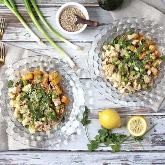 Cauliflower and Grain Bowls