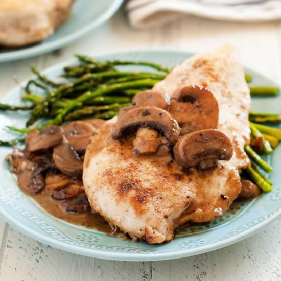 Gluten Free Chicken Marsala
