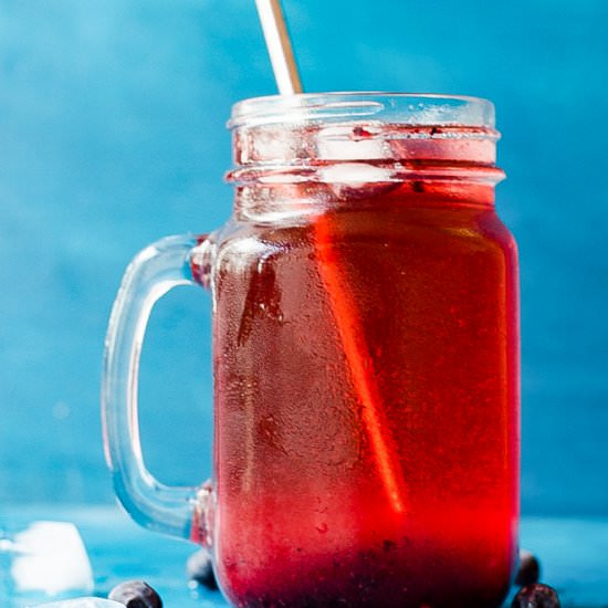 Blueberry Ginger Limeade