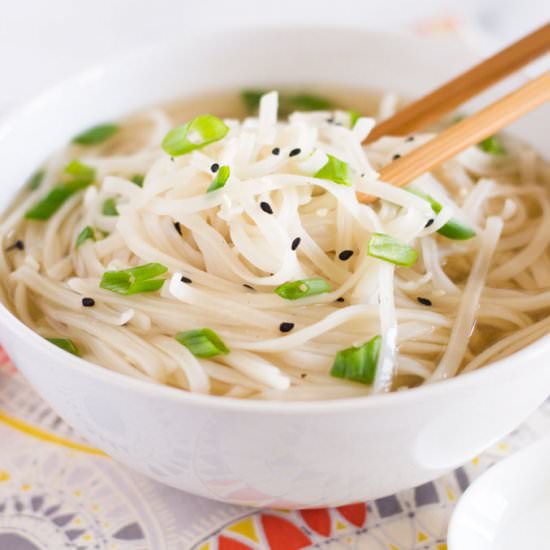DIY “Instant” Noodle Soup