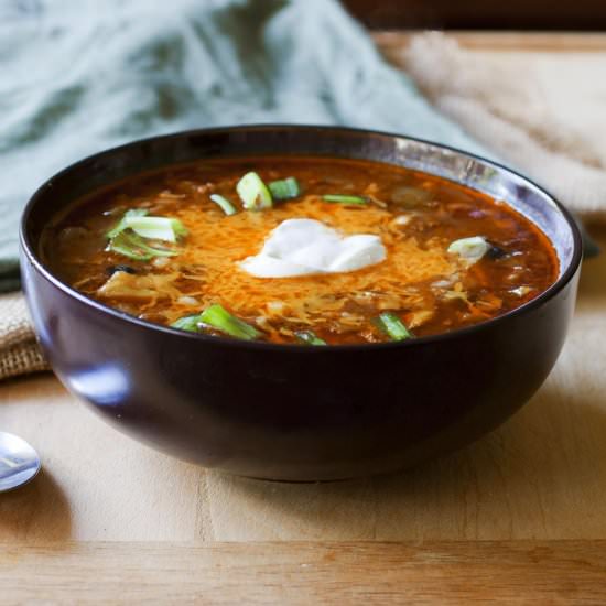 Slow Cooker Beef Fajita Soup