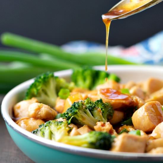 Island Teriyaki Chicken Skillet