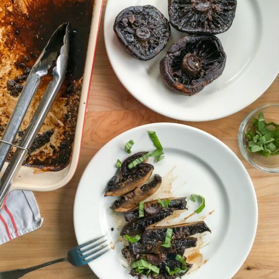Balsamic Portobello Mushrooms