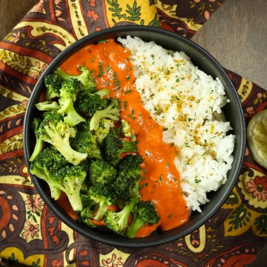 Spicy Red Pepper Curry Sauce