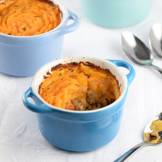 Shepherds Pie with Sweet Potato