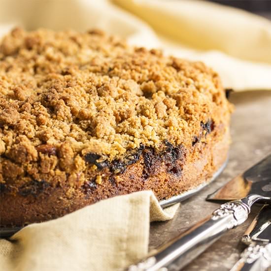 Rhubarb Coffee Cake