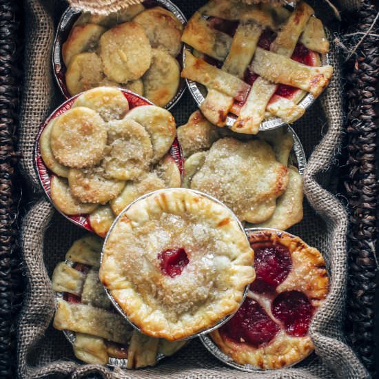 Plum And Pear Mini Pies