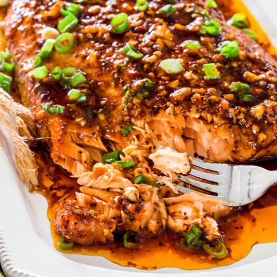 Firecracker Baked Salmon