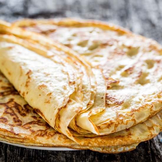 Homemade Crepes
