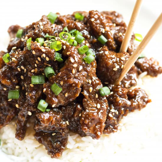 Copycat Mongolian Beef