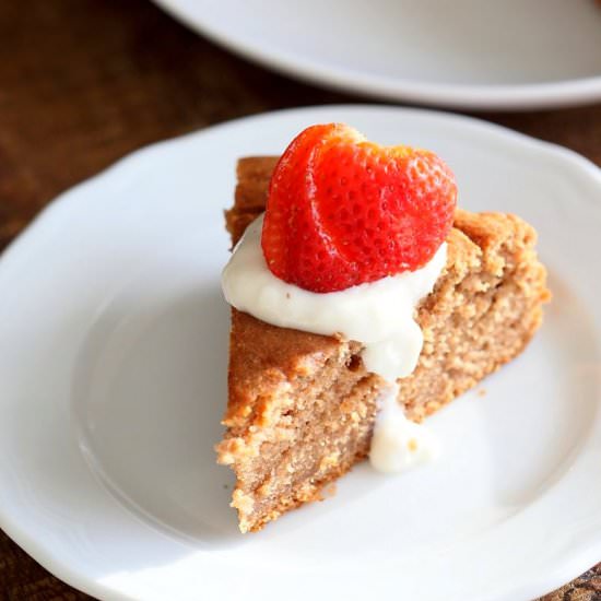 1 Bowl Strawberry Cake