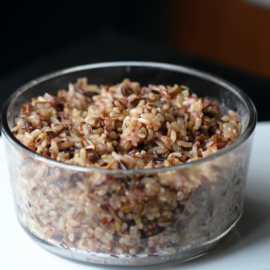 Pressure Cooker Wild Grain Rice