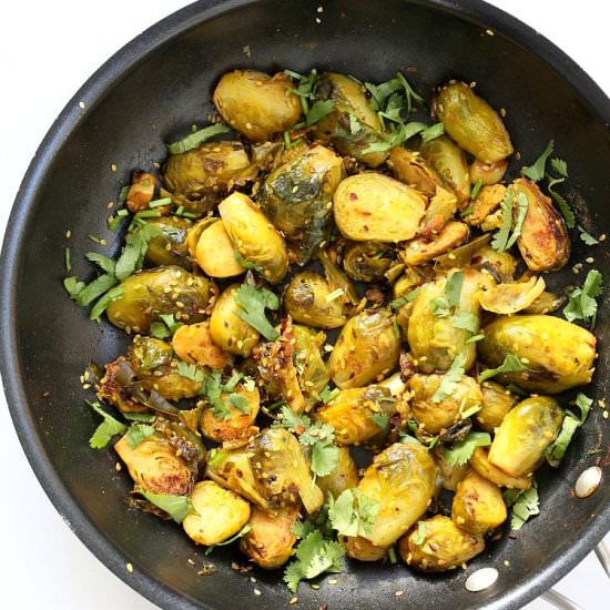 Brussels Sprouts Subzi