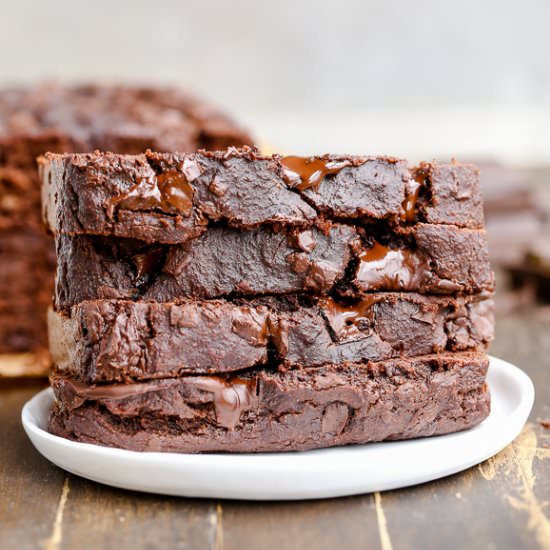 Paleo Double Chocolate Banana Bread