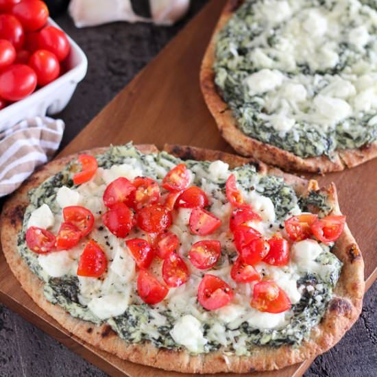 Kale and Goat Cheese Flatbread