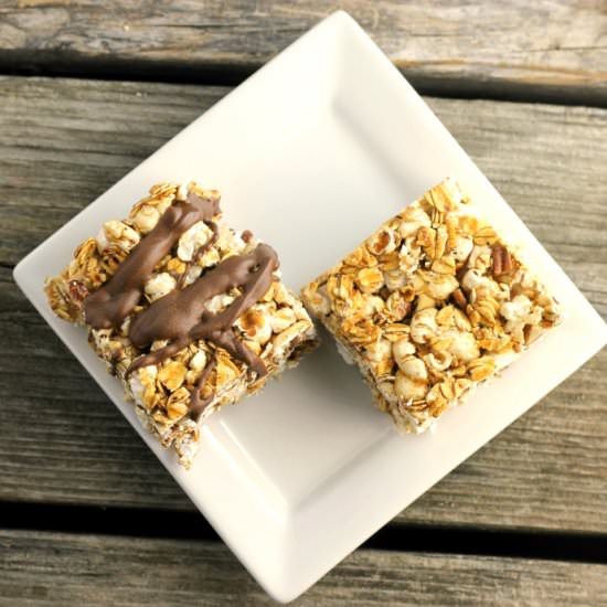 Popcorn Oat Bars