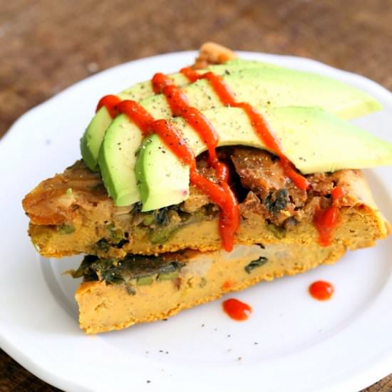 Lentil Veggie Frittata