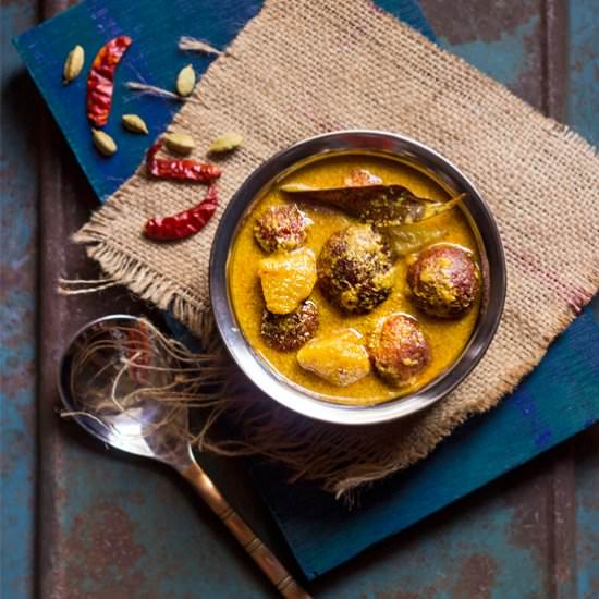 Cottage Cheese Kofta Curry