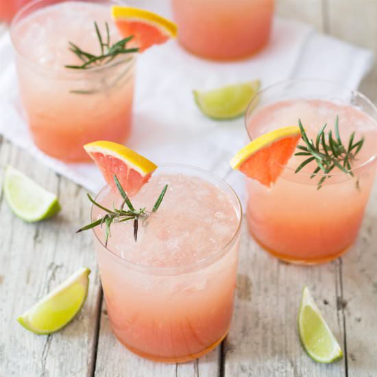 Grapefruit-Lime Cocktail