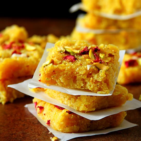 Apple Coconut Burfi