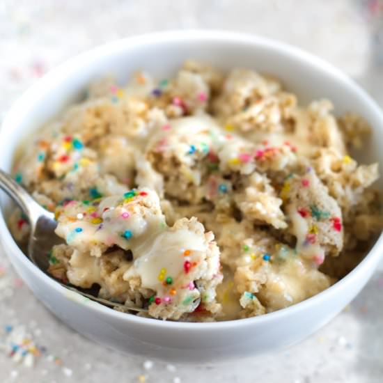 Funfetti Cake Batter Breakfast Bake