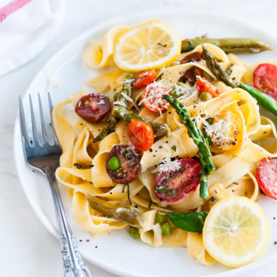 One Pot Spring Pasta Primavera
