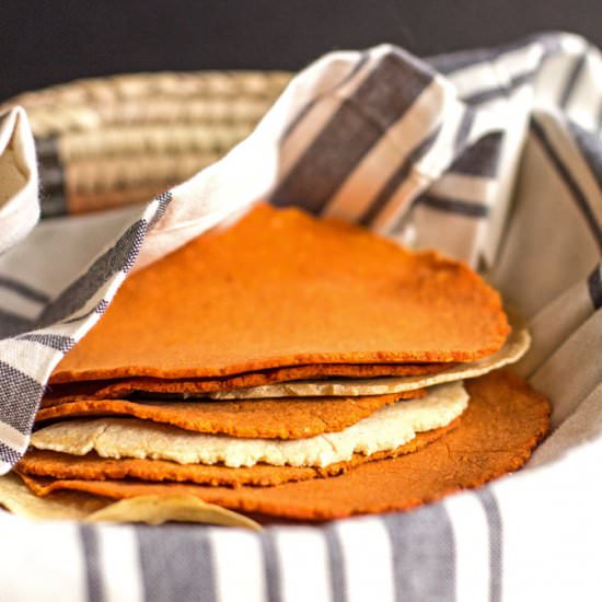 Red Chile Tortillas