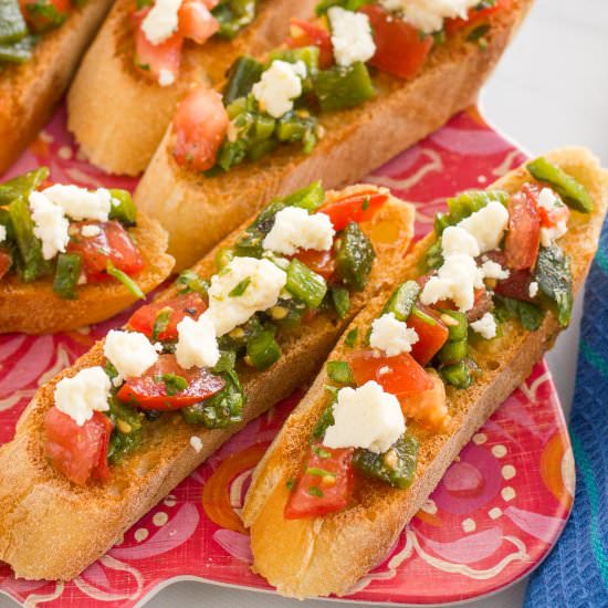 Mexican Bruschetta