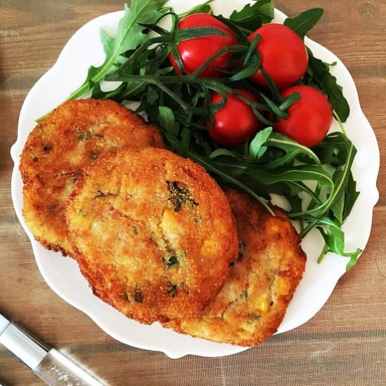 Tuna and Sweet Corn Fishcakes