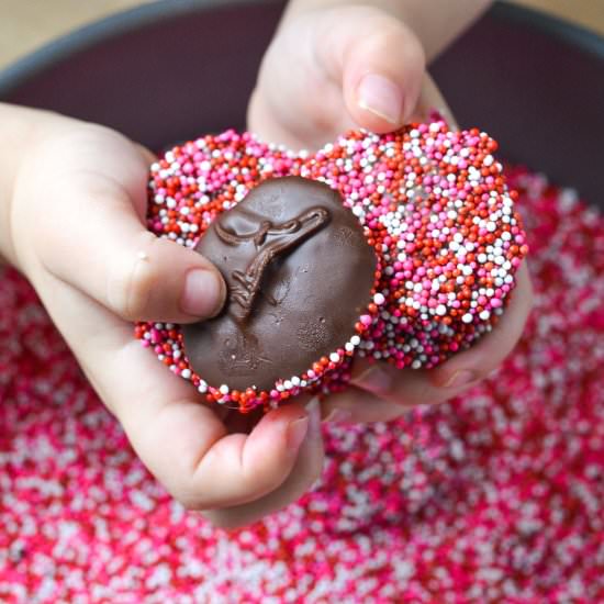 Homemade Chocolate Nonpareils