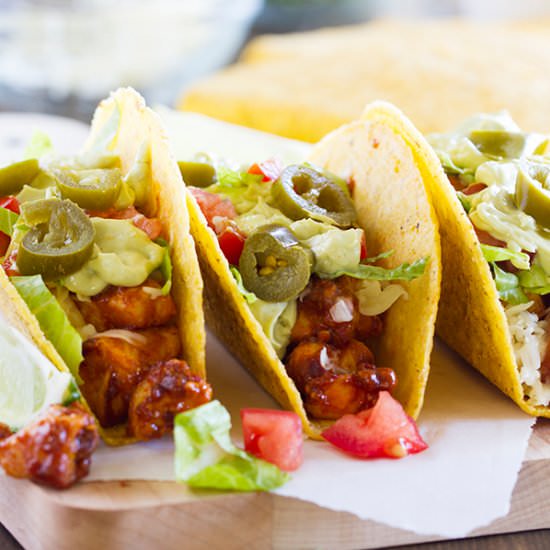 Bold Ranch Spicy Chicken Tacos