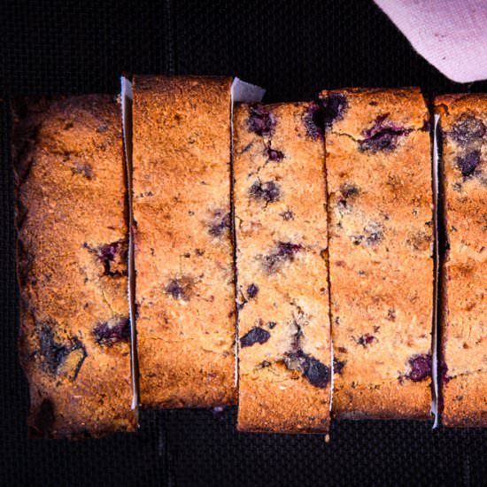 Blueberry and Banana Bread