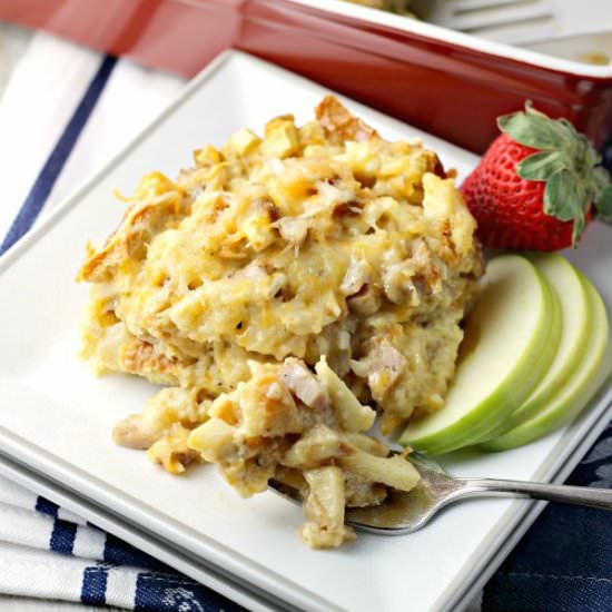 Sausage and Apple Breakfast Bake