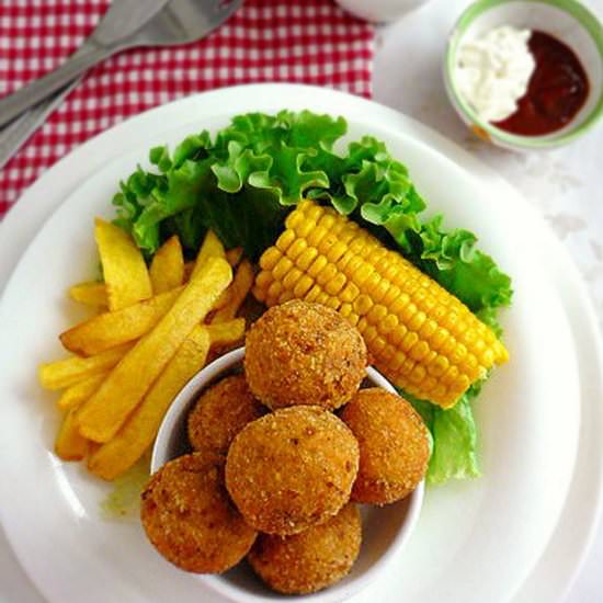 Cheesy Chicken Balls