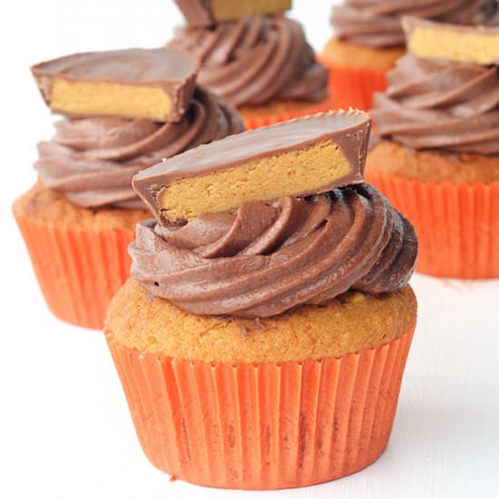 Peanut Butter Cup Cupcakes