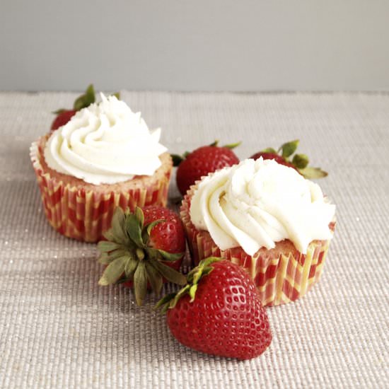 Strawberry Cupcakes