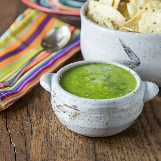 Mango Tomatillo Salsa