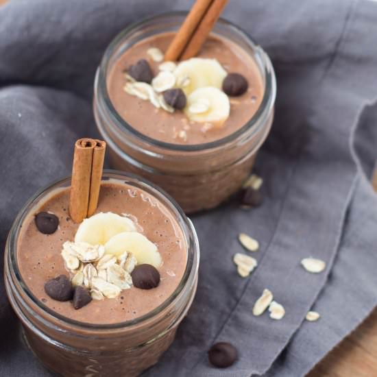 Chocolate-Cinnamon Overnight Oats