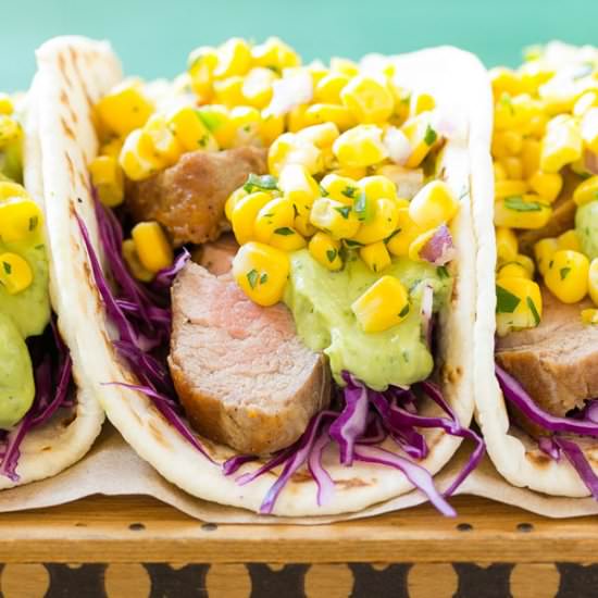 Pork Tenderloin Tacos