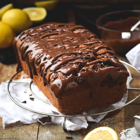 Sour Cream & Lemon Pound Cake