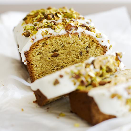 Gluten Free Pistachio Pound Cake
