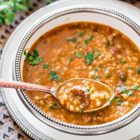 Beef Barley Soup
