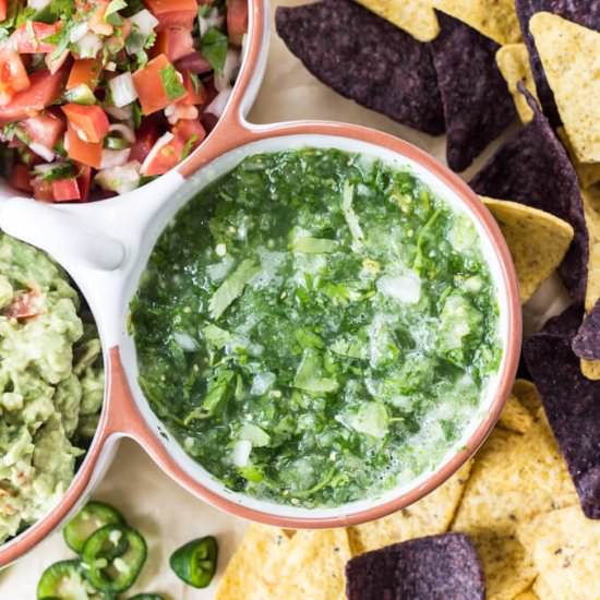Fresh Tomatillo Salsa