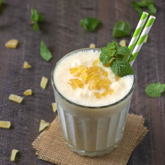 Ginger Pineapple Lassi