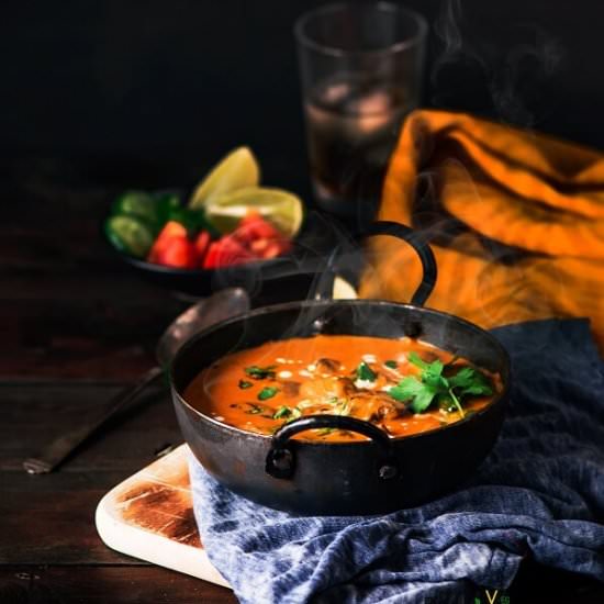 Mughlai Mushroom Malai