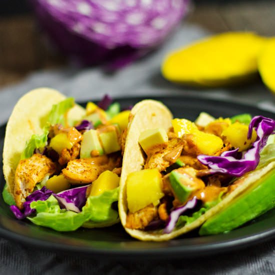 Jerk Chicken Tacos